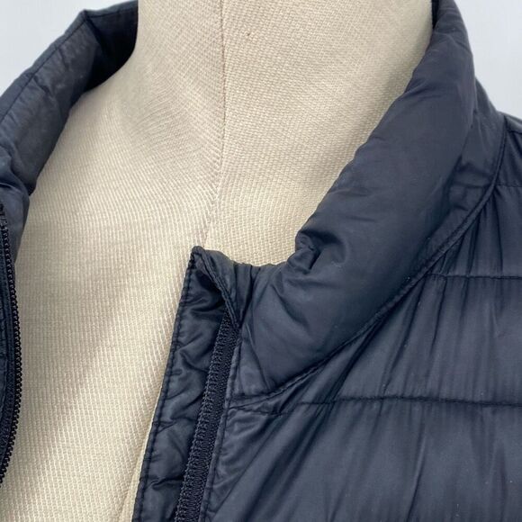 Old Navy Puffer‎ Coat Polyester Filled Black Large * Flaw - Picture 12 of 15